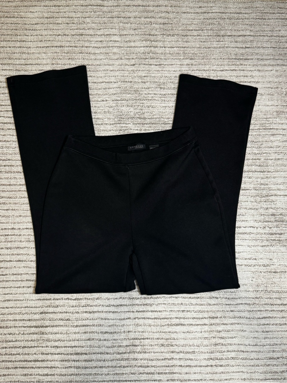 Vintage Express Ponte Pants‎ 🖤 M Short Pull On Comfy Work Career